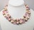 1960s Vintage 1960s Signed Vendome Pink Beaded Faux-Pearl Necklace For Sale - Image 5 of 11
