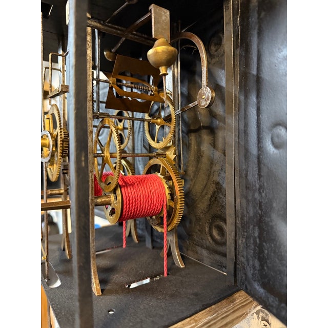 19th C. French Morbier Clock or Comtoise Movement For Sale - Image 11 of 14