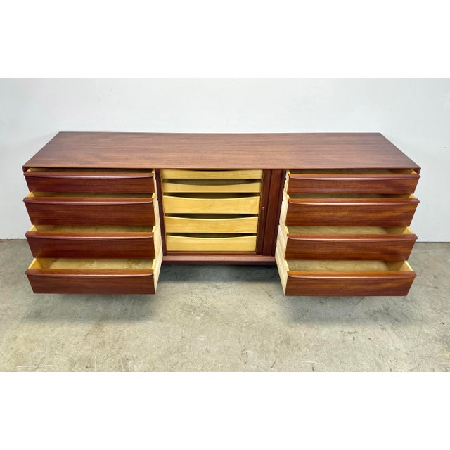 Wood Svend Madsen for Falster Mobelfabrik Danish Mid-Century Modern Teak Dresser / Credenza For Sale - Image 7 of 12