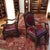 1940s Elevate Your Home With This Stunning Pair of Antique Victorian-Style Parlor Leather Armchairs For Sale - Image 5 of 12