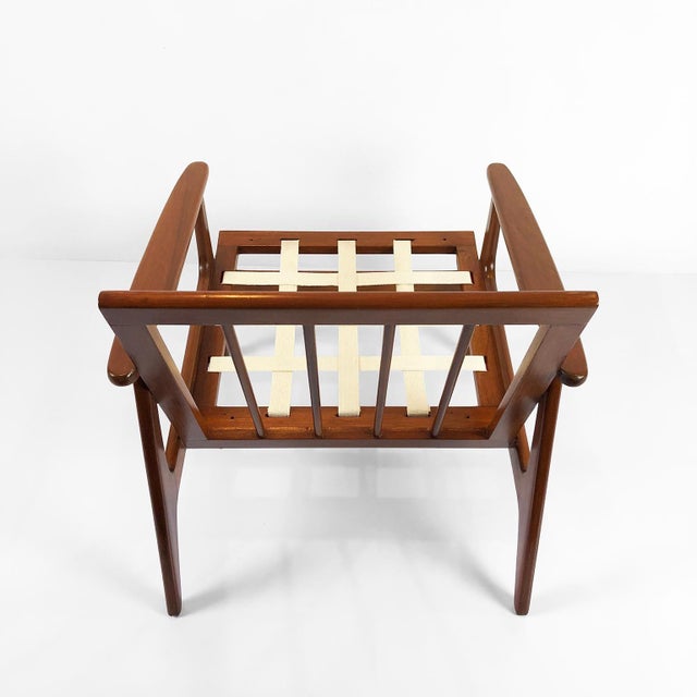 Wood 1950s Pair of Armchairs in the Style of Clara Porset For Sale - Image 7 of 18