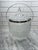 Hollywood Regency Vintage Anchor Hocking Wexford Covered Glass Ice Bucket With Metal Handle For Sale - Image 3 of 9
