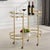 Not Yet Made - Made To Order New Glam Serving Cart For Sale - Image 5 of 7