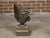 English Regency Style Coal Burner Fireplace Urn Grate with Brass Volutes For Sale In Atlanta - Image 6 of 12