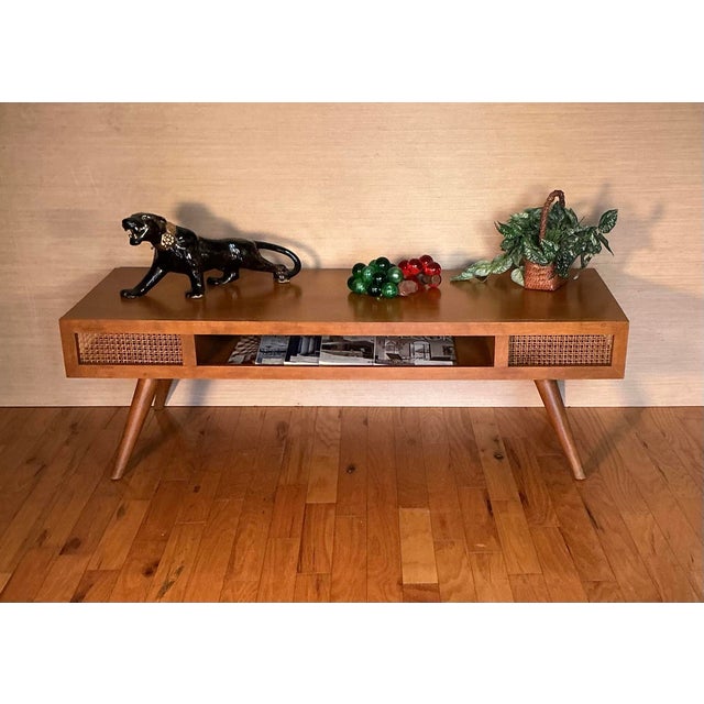 1950s Mid Century Modern Coffee Table Russel Wright for Conant Ball For Sale - Image 10 of 11
