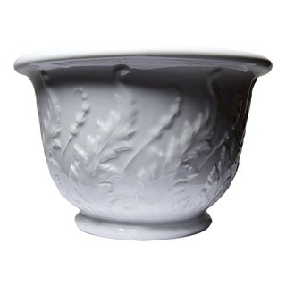 Vintage Porcelain Cachepot from Limoges, 1920s For Sale