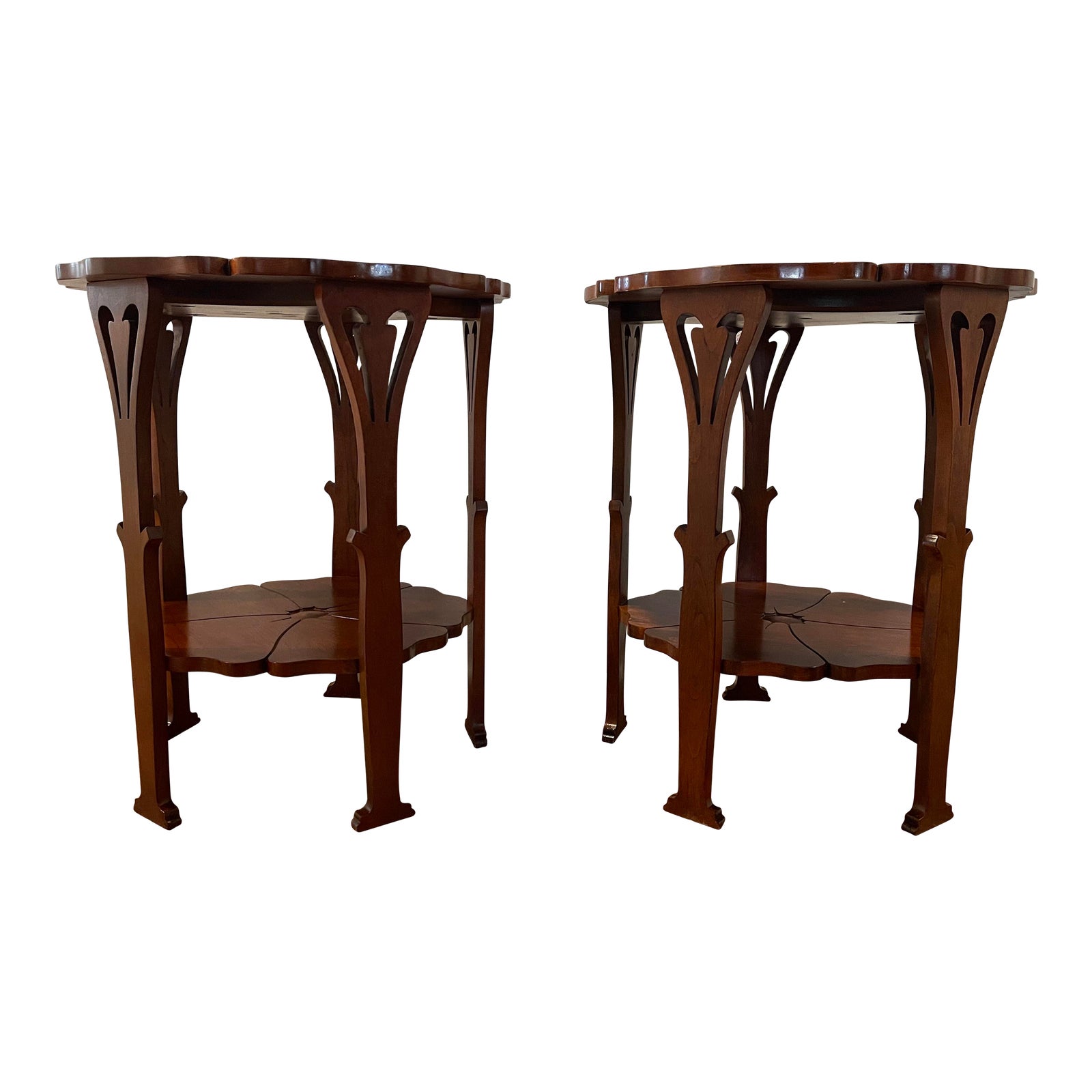 Stickley Grand Poppy Table a Pair Chairish