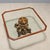 Carved Wooden Center Table with Glass Top For Sale - Image 5 of 10