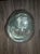 Mid 19th Century Mid-Century Vintage Green-Tinted Molded Glass Mannequin Head Display For Sale - Image 5 of 8