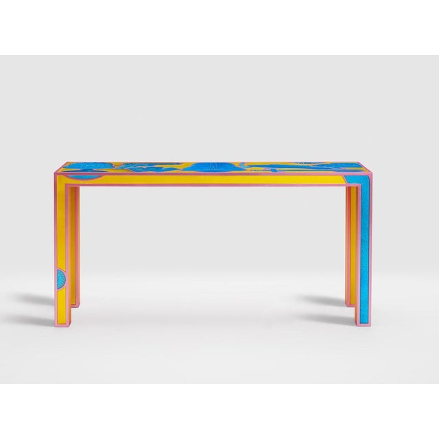 Contemporary Pop Story Console Table by Vetralia For Sale - Image 3 of 6