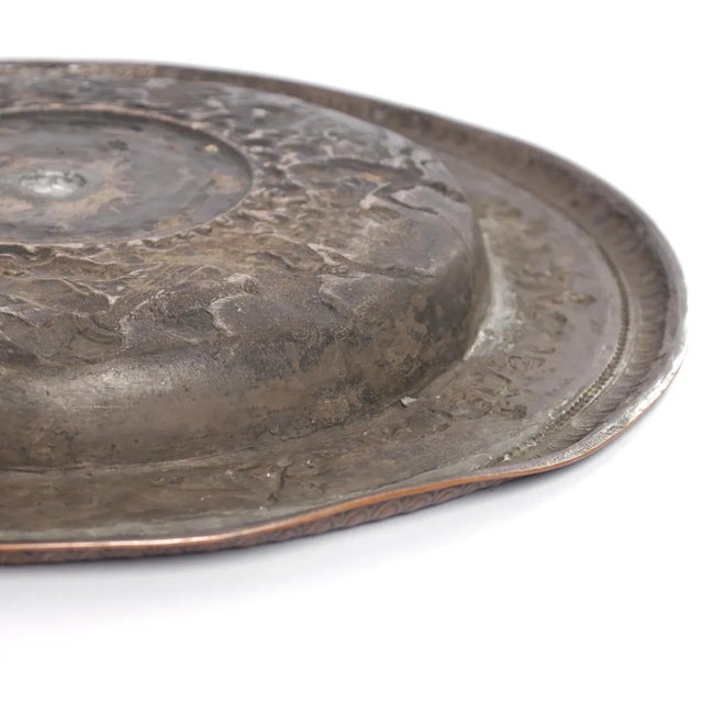 Early 20th Century Brass Wall Plate With Mythological Characters For Sale - Image 11 of 13