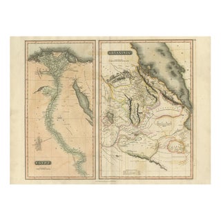 Egypt and Abyssinia with Nile Valley and Horn of Africa Maps, 1817 For Sale