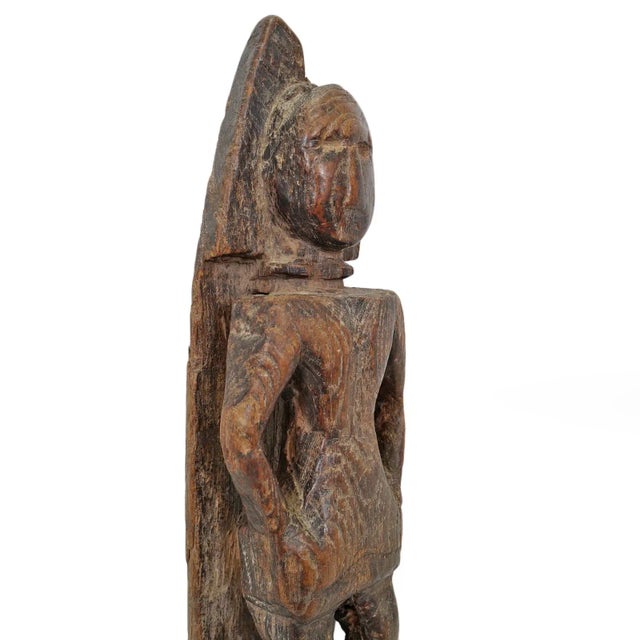 Old Tanzania Wood Figure For Sale In Los Angeles - Image 6 of 9