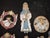 Late 20th Century Christmas Ceramic Ornaments Handcrafted by Benedictine Monks at St. Andrew's Abbey in California. For Sale - Image 5 of 9