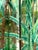 Vintage Eglomise Hand Painted Mirrored Screen For Sale - Image 4 of 12