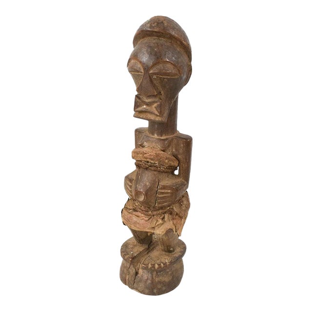 Early 20th Century Songye Miniature Nkishi Power Fetish Figure For Sale