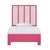 Liam Platform Bed Twin - Pink For Sale - Image 12 of 12