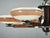 Large Art Deco Wood and Glass Six-Light Chandelier in Chrome, 1930s For Sale - Image 9 of 16