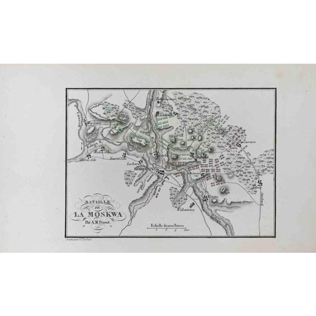 Bataille de la Moskwa is an Etching realized by Pierre François Tardieu in 1837. It represents one of the most famous...