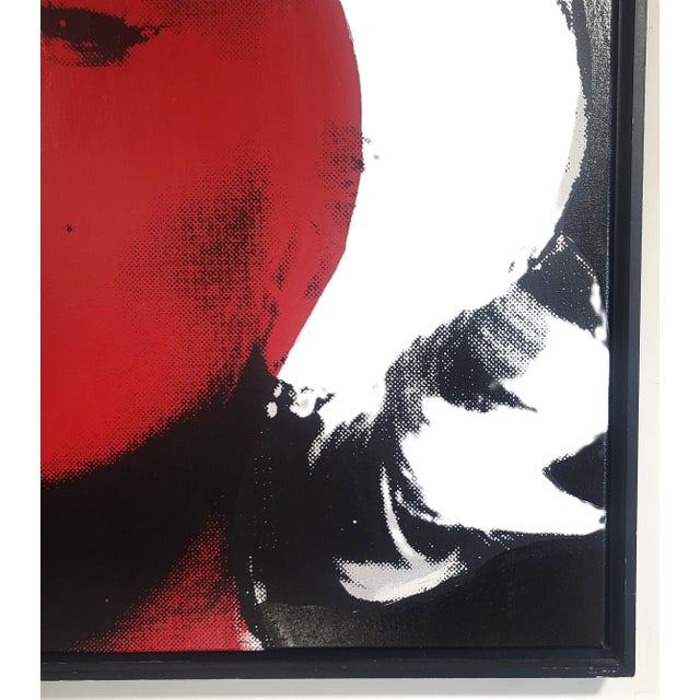 XL Original Marilyn Monroe Series Canvas Screenprint by Steve Kaufman 26/99 For Sale - Image 10 of 17