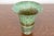 A beautiful Art Deco or Arts & Crafts verdigris bronze vase with flower frog By Carl Sorensen USA, Early 20th Century...