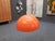 Space Age Orange Plastic Lamp, 1970s For Sale - Image 6 of 12