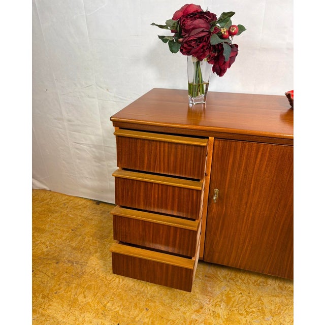 Small Mid-Century Modern Danish Teak Sideboard, 1960 For Sale - Image 6 of 11