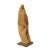 This is a handmade Chinese accent decorative statue of Happy Buddha from natural raw wood with an irregular shape....