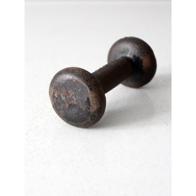 Cabin Vintage Healthways Dumbbell For Sale - Image 3 of 8