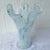 An elegant Italian hand-blown art glass vase crafted in the Murano tradition, featuring a graceful freeform silhouette...
