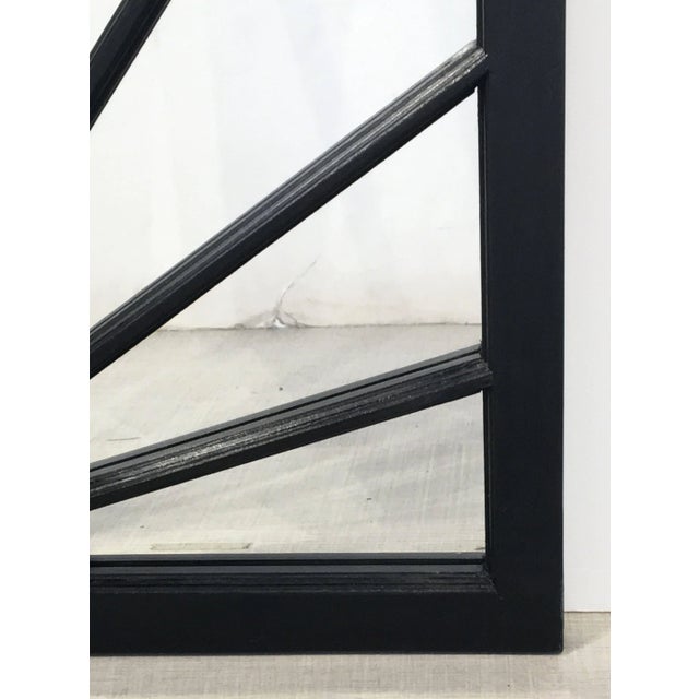 Black English Rectangular Black Frame Mirrors (H 48 3/4 x W 35 3/4) For Sale - Image 8 of 11
