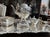 Metal Tiffany Vintage Tilting Teapot Service Art Deco Fluted - Set of 5 For Sale - Image 7 of 12