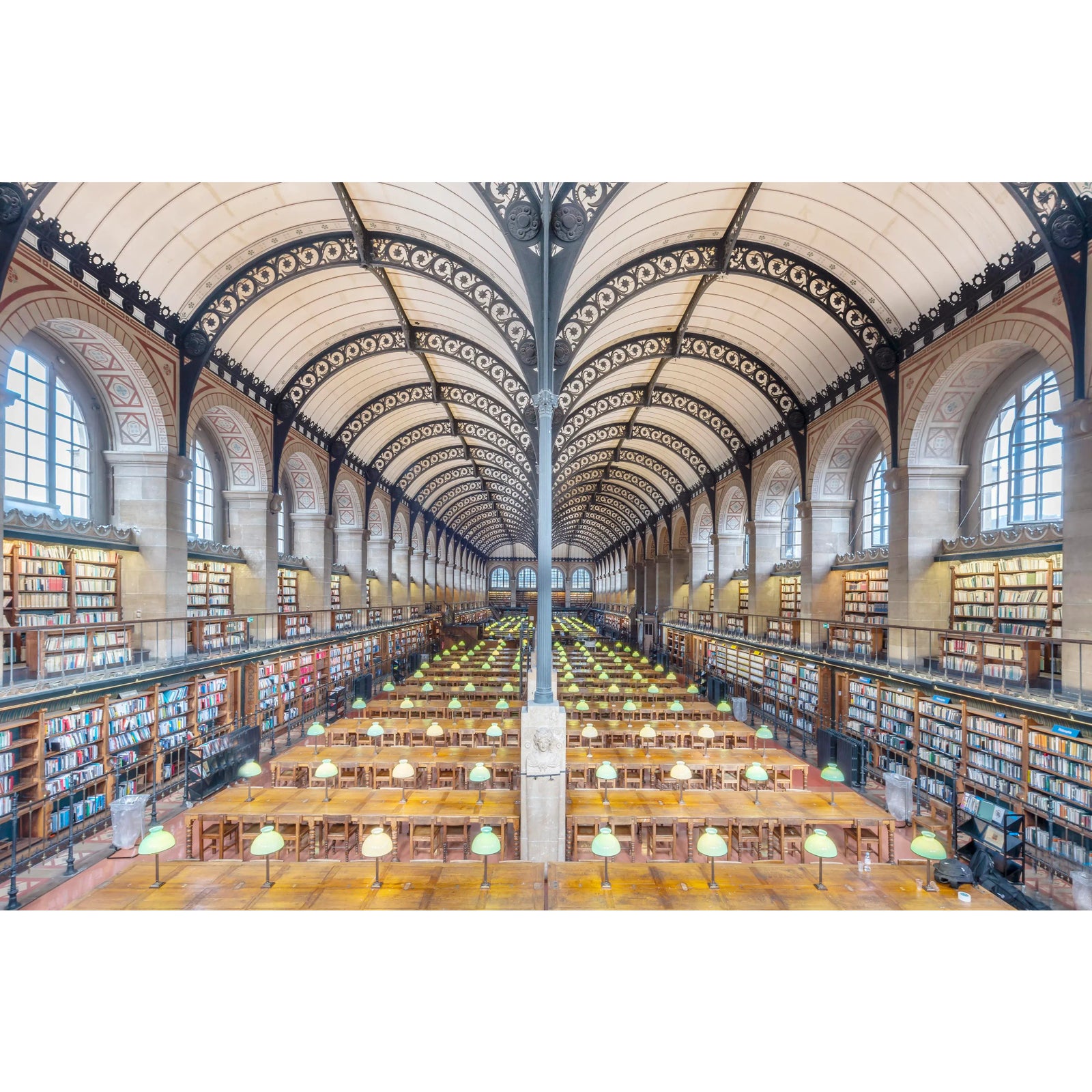 Saint Genevieve Library Iv, Paris, Interior Photograph by Richard ...