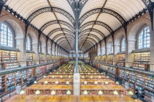 Saint Genevieve Library Iv, Paris, Interior Photograph by Richard Silver