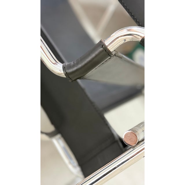 Metal Vintage Bauhaus Wassily Armchair by Marcel Breuer for Gavina Knoll, 1970s For Sale - Image 7 of 18