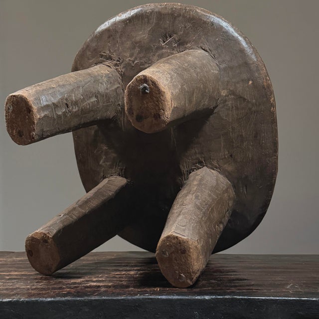 19th Century Antique Hand Carved African Senufo Stool For Sale - Image 5 of 12