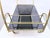 Streamline Bar Trolley in Brass and Glass, 1950s For Sale - Image 9 of 18