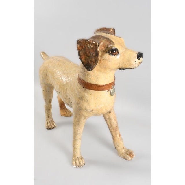 Antique Dog Figurine from Masters Voice Nipper, 1920s For Sale - Image 10 of 12