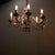 1960s Italian Vintage Porcelain Basket Chandelier For Sale - Image 4 of 15