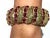 Bochic "Capri" Natural Ruby & Natural Peridot Bangle Set In 18K Gold & Silver For Sale - Image 16 of 18