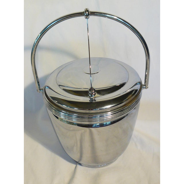 Vintage Farber Bros. Art Deco Krome Kraft Ice Bucket Chairish