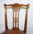Chippendale Style Dining Chairs with Leather Seats, Set of 5 For Sale - Image 9 of 18