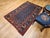 Antique Persian Bidjar Rug, Hand-Knotted Wool, Allover Paisley Pattern. Blue & Green, 4x6 For Sale - Image 16 of 16