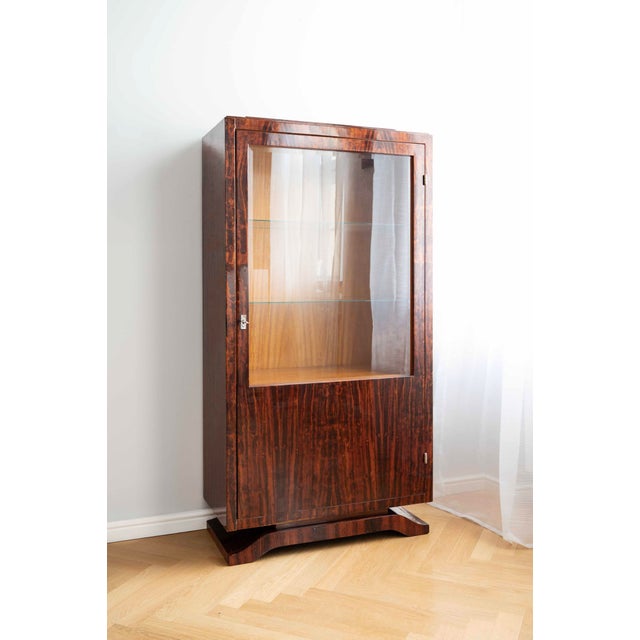 French Art Deco Display Cabinet, 1930s For Sale - Image 3 of 11