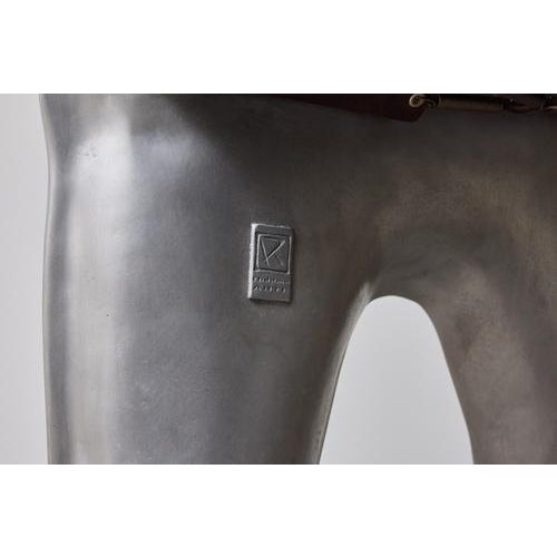 Brown Surrealist Stool frpm Rocco Dubbini, 1999 For Sale - Image 8 of 10