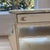 Wood Vintage Painted Cream Nightstand/Side Table With Drawer & Open Storage For Sale - Image 7 of 11