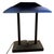 Glass 1980s Robert Sonneman Postmodern Memphis Blue Glass Desk Lamp Geometric Light For Sale - Image 7 of 9