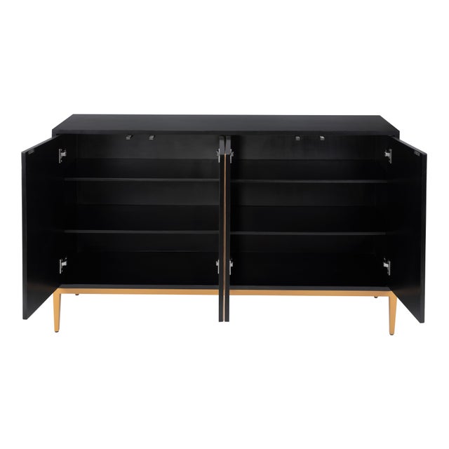 Pasargad Home Eclipta 4-Door Modern Sideboard For Sale - Image 4 of 10