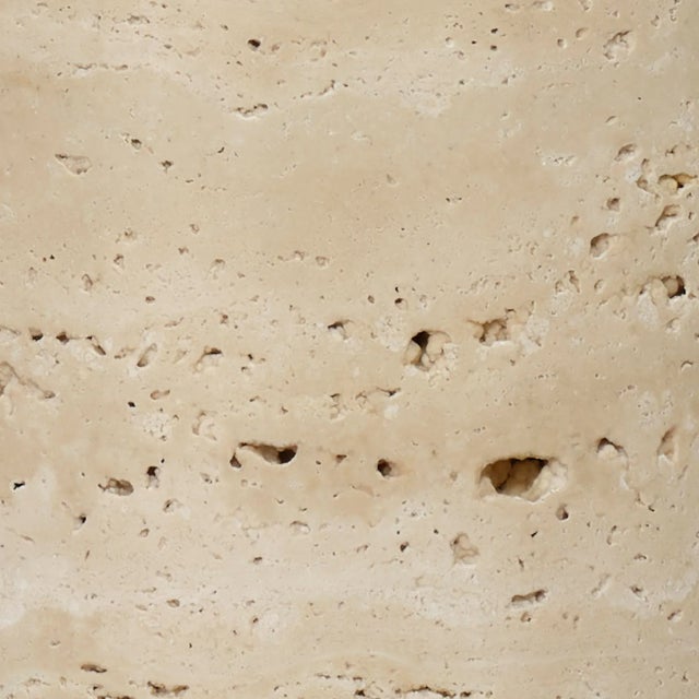 Jamie Young Holt Table Lamp in Travertine For Sale - Image 4 of 6