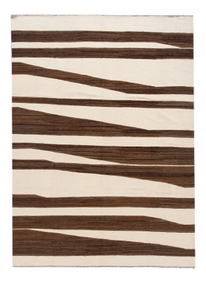 21st Century Modern 9'x12' Kilim Wool Rug
